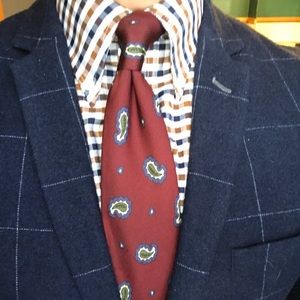 H&M window pane blazer